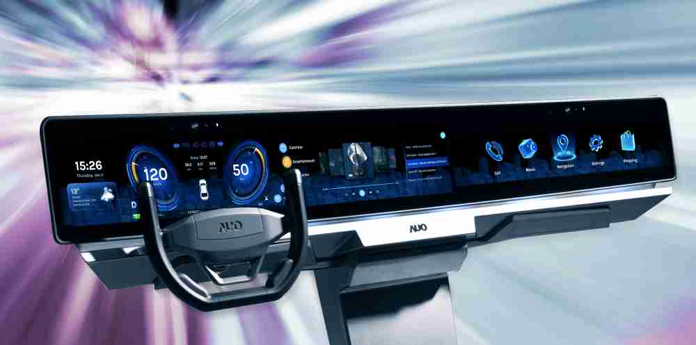 william威廉中文官网开拓前瞻显示技术创新应用，，结合优异整合设计能力，，，，开发智能车载FIDM Plus一体化显示方案，，，让驾驶操作与车内娱乐体验再进化