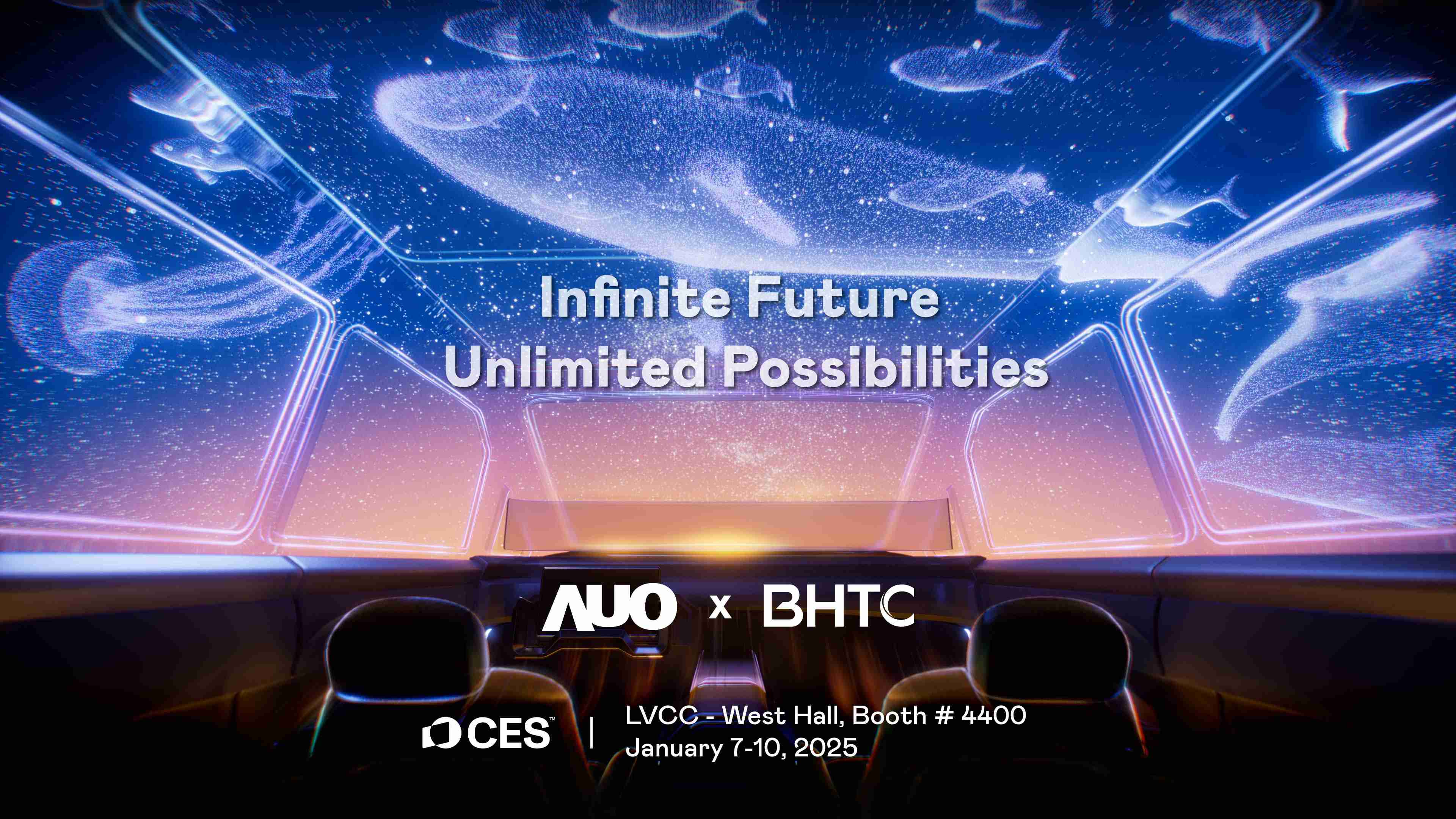 william威廉中文官网以Infinite Future, Unlimited Possibilies为主题，，，，联合BHTC于CES 2025扩大规模展出