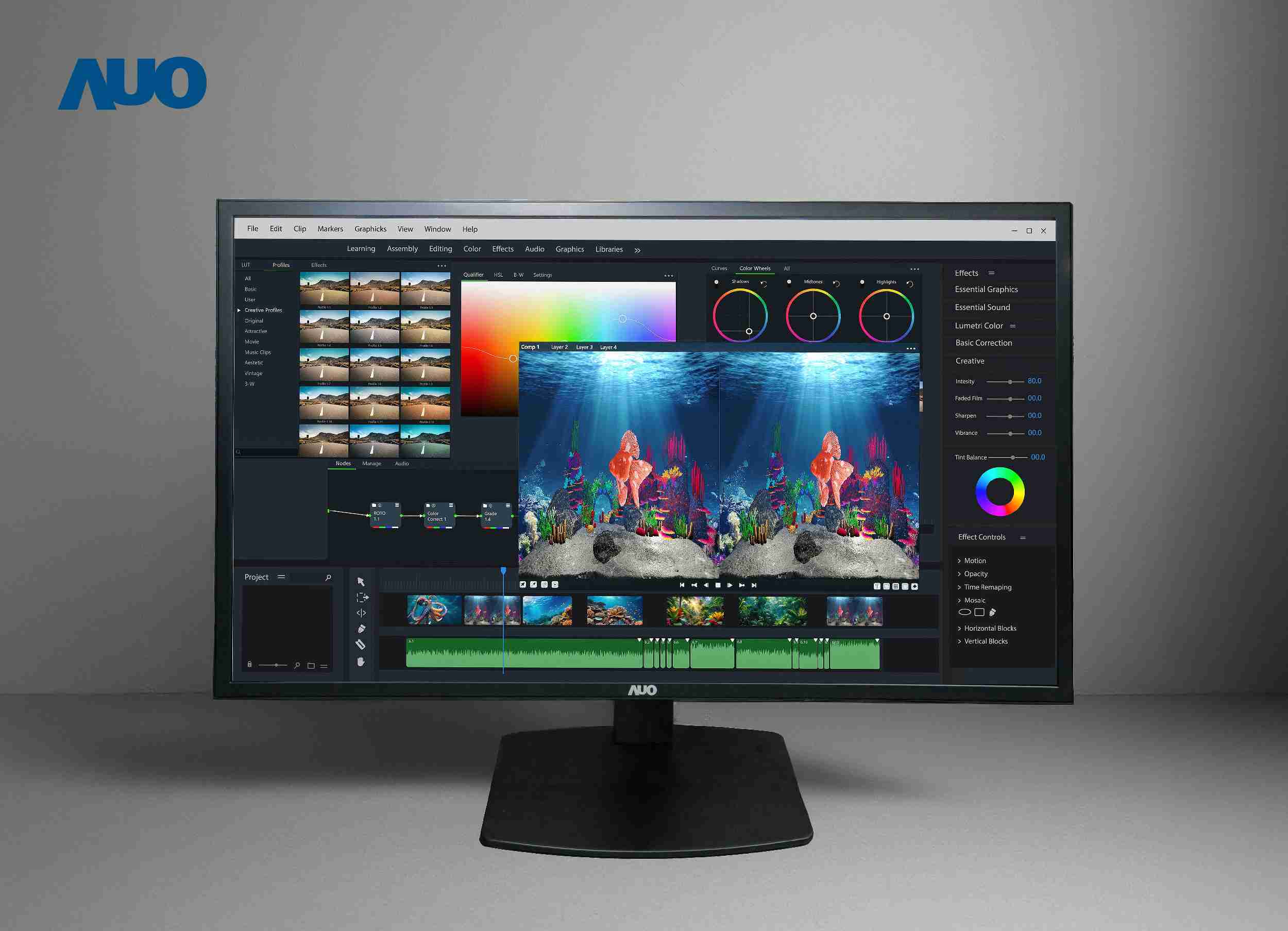 william威廉中文官网开发32吋2D/3D专业桌上型显示器，，拥有8K4K超高分辨率，，并以低串扰算法优化3D显示效果，，，，搭载自动眼球追踪功能，，，，能实时调整3D图像，，，，进行实时2D与3D无缝共存窗口，，，，提供图像设计工作者突破二维接口的崭新工作氛围与效率